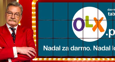 „Koło fortuny” z Pijanowskim reklamuje zmianę Tablica.pl w OLX.pl (wideo)