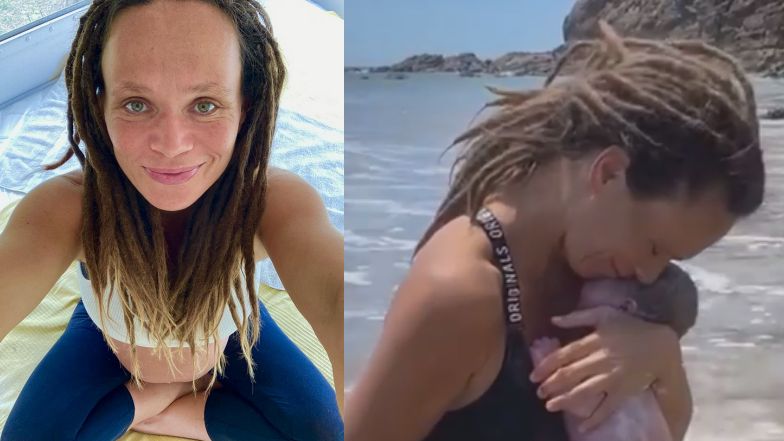 Urodziła dziecko w oceanie