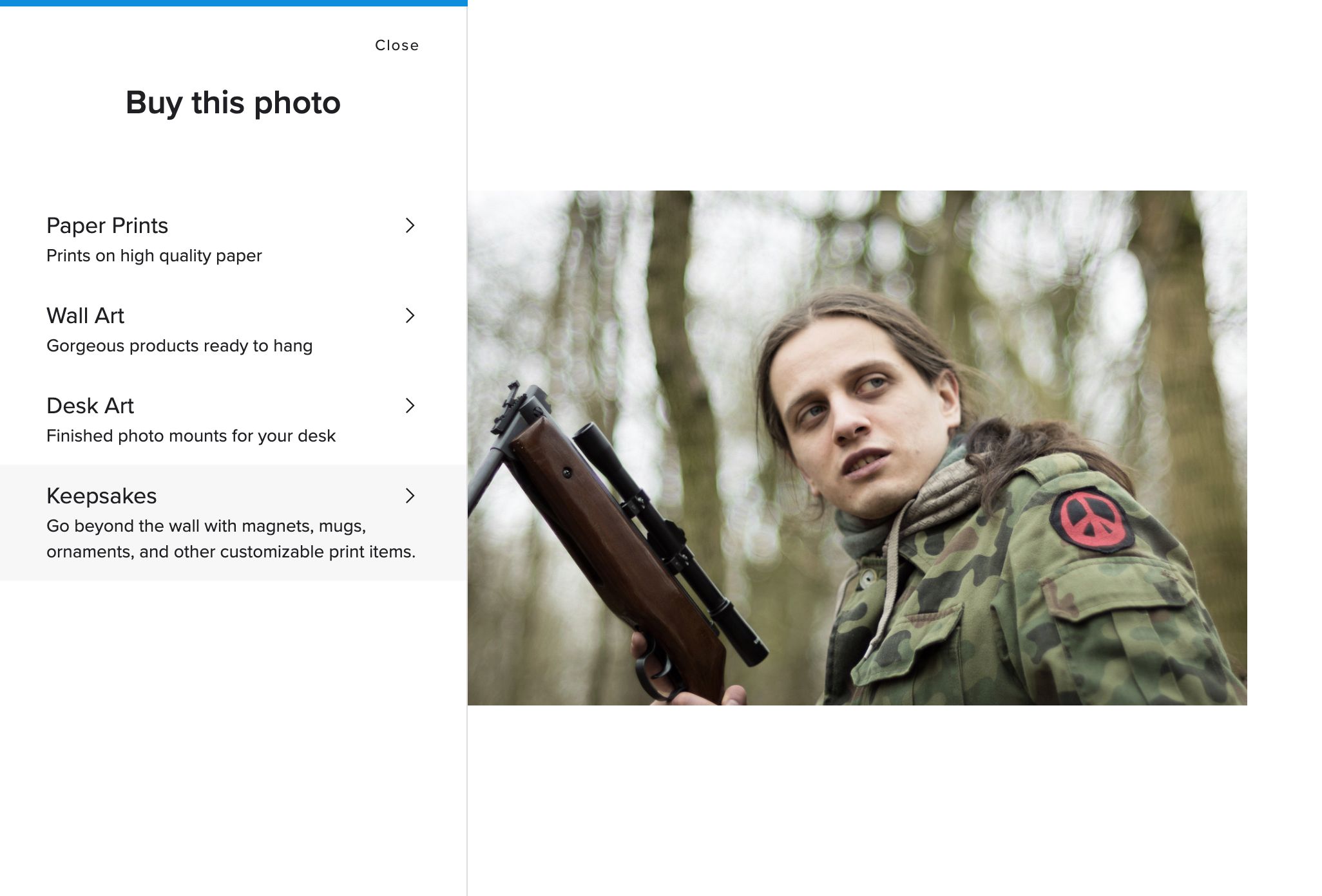 Flickr umożliwia drukowanie zdjęć na papierze, płótnie i kubku 4