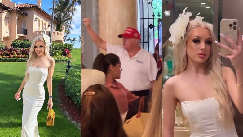 Caroline Derpienski na imprezie u Donalda Trumpa