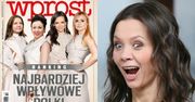 Kinga "do hotelu wróciłam o 7" Rusin pozdrawia z okładki tygodnika w gronie najbardziej wpływowych Polek (FOTO)