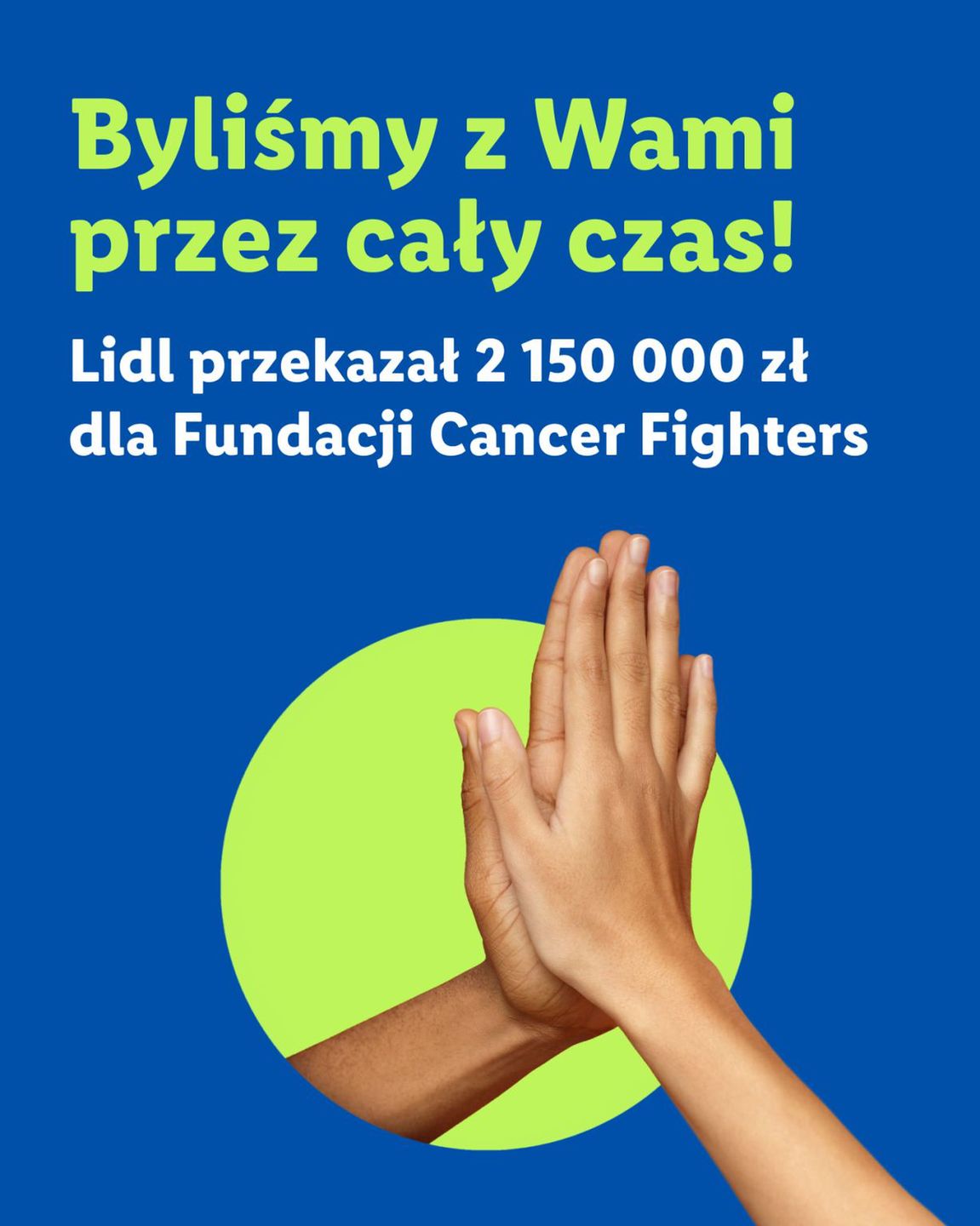 Lidl w środę wsparł Cancer Fighters