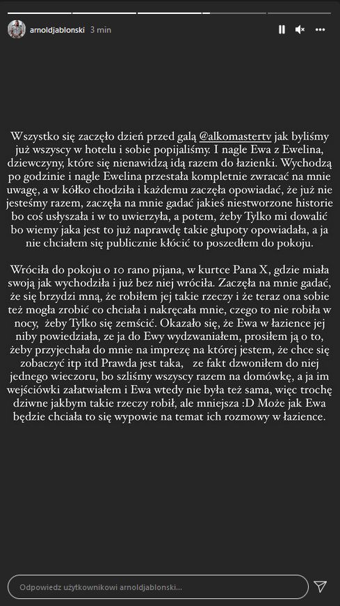 Relacja Arnolda Jabłonskiego
