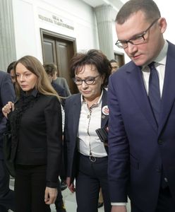 Usłyszała ważne pytanie. Wymowne milczenie żony Kamińskiego