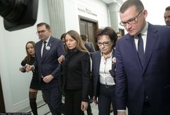 Usłyszała ważne pytanie. Wymowne milczenie żony Kamińskiego