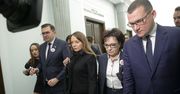 Usłyszała ważne pytanie. Wymowne milczenie żony Kamińskiego