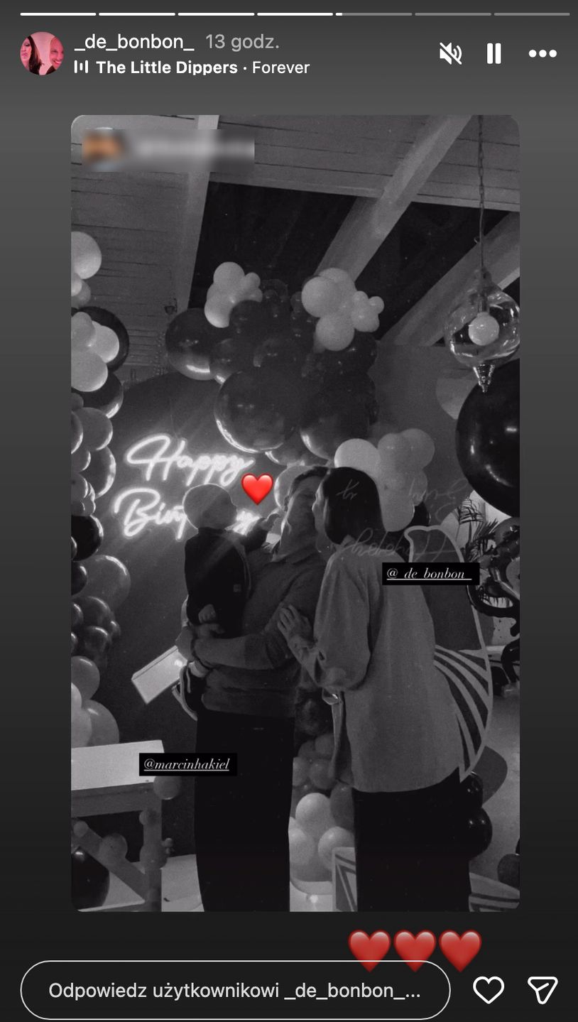 Marcin Hakiel i Dominika wyprawili urodziny syna