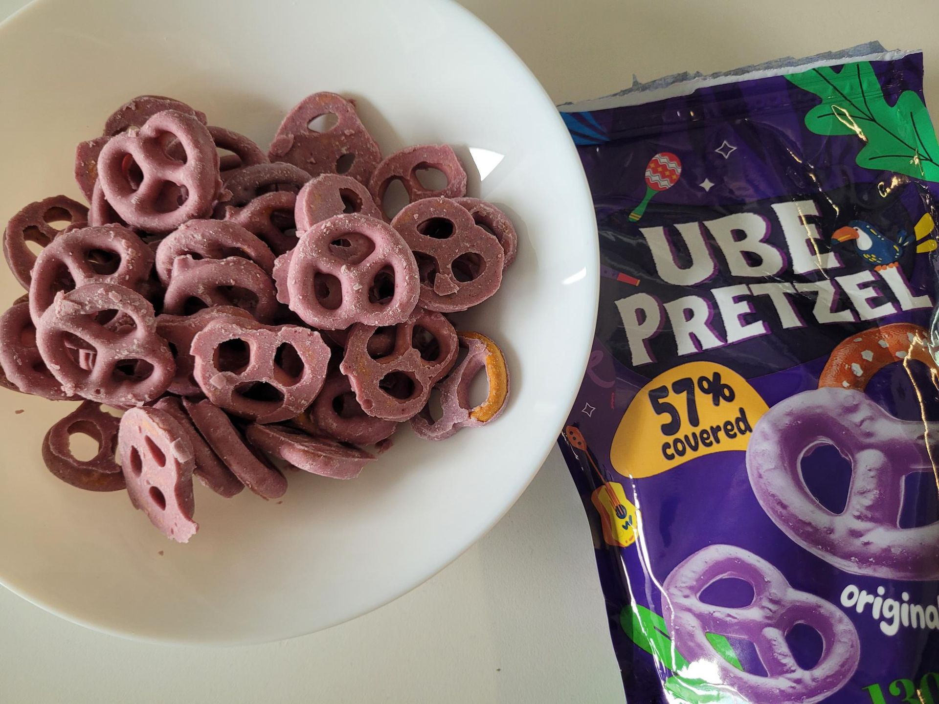 Słone precelki w polewie z ube