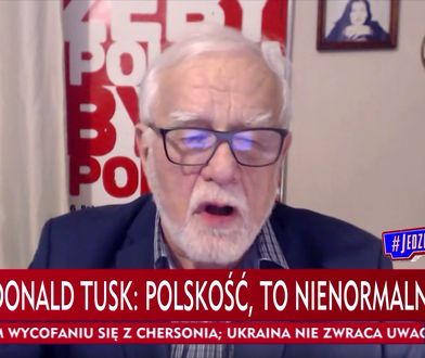 Pietrzak odleciał w TVP Info. "Brudny i głupi to jest Tusk"