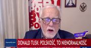 Pietrzak odleciał w TVP Info. "Brudny i głupi to jest Tusk"