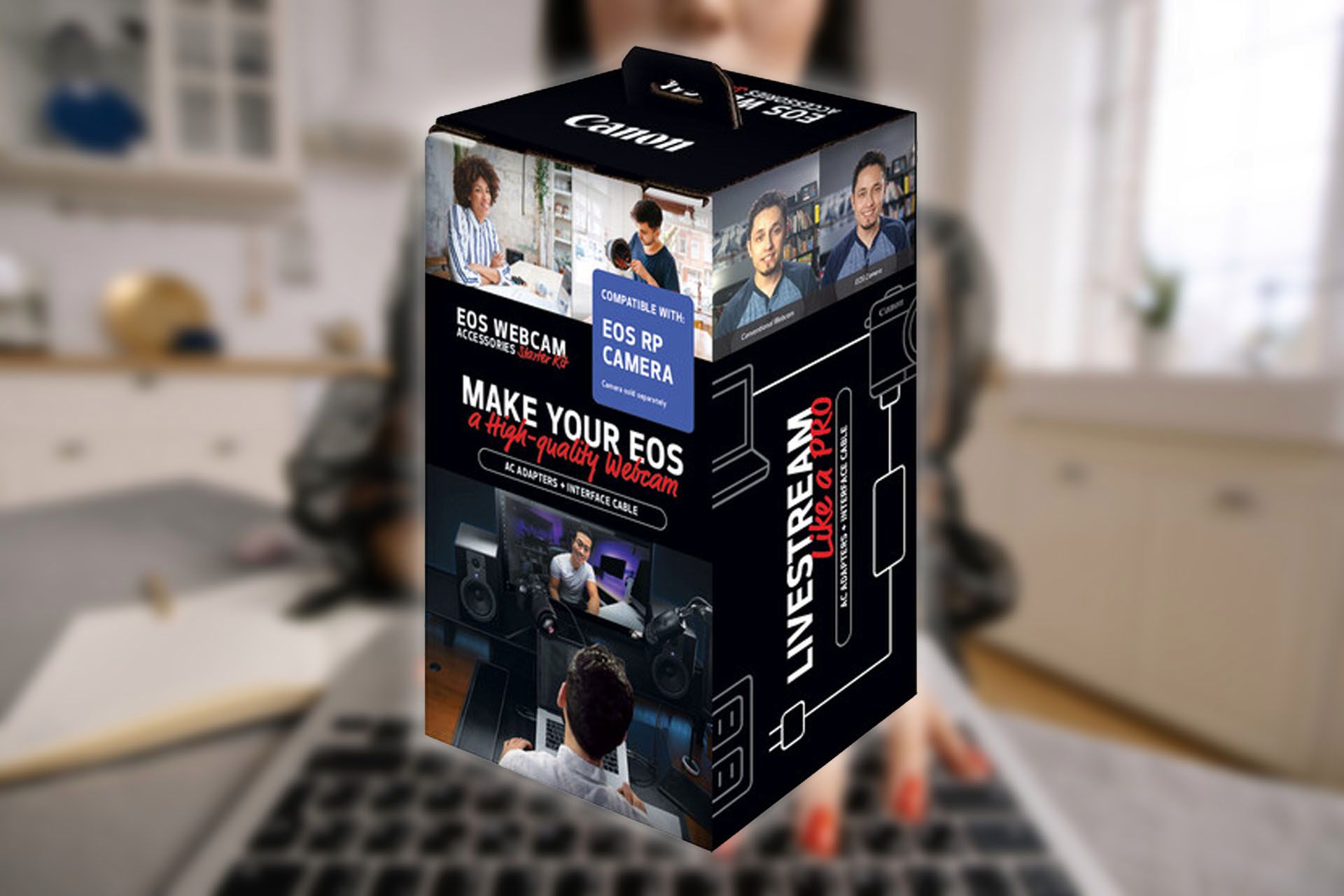 Canon sprzedaje zestawy do streamingów. Brakuje w nich mikrofonu 1
