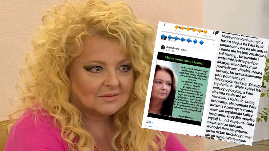 Magda Gessler odpowiedziała na hejt pismem o zniesławienie