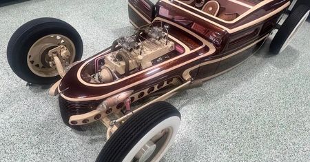 Nisko siedzi, ale wysoko się ceni. Imponujący Chevy Hot Rod jest na sprzedaż