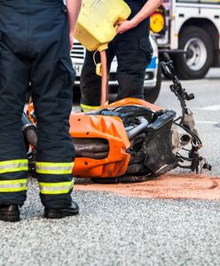 Śmiertelność wypadków motocyklowych sześć razy większa niż samochodowych