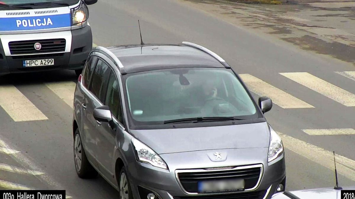 W niektórych przypadkach policja rejestruje łamanie przepisów, wykonując zdjęcia