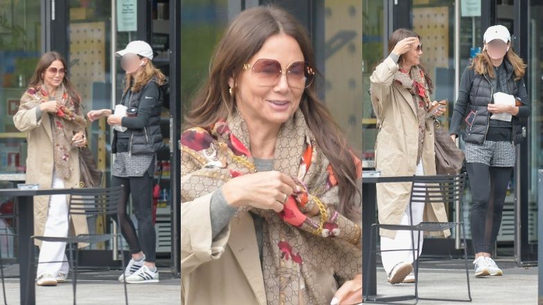 Kinga Rusin wróciła do Polski. Przyłapali ją paparazzi