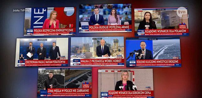 TVN pokazał paski TVP Info