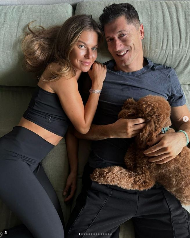 Anna i Robert Lewandowscy