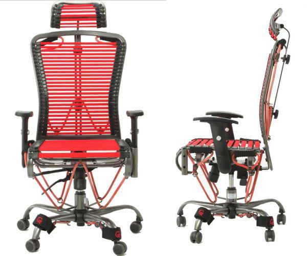 Krzesło wyglądające jak narzędzie tortur