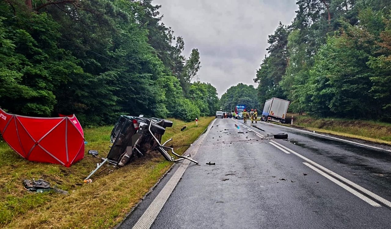 Tragiczny wypadek na DK 11 - AKTUALIZACJA