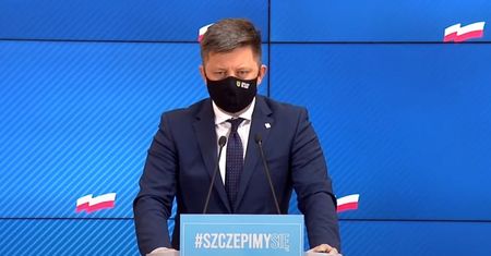 Konferencja ministra Dworczyka. Szczepienia dla niepełnosprawnych