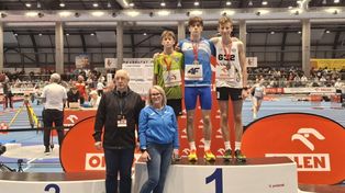 Dwa medale LKS Stal Mielec na Halowych Mistrzostwach Polski U18 i U20