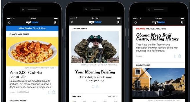 „The New York Times” likwiduje aplikację „NYT Now” z powodu jej małej popularności