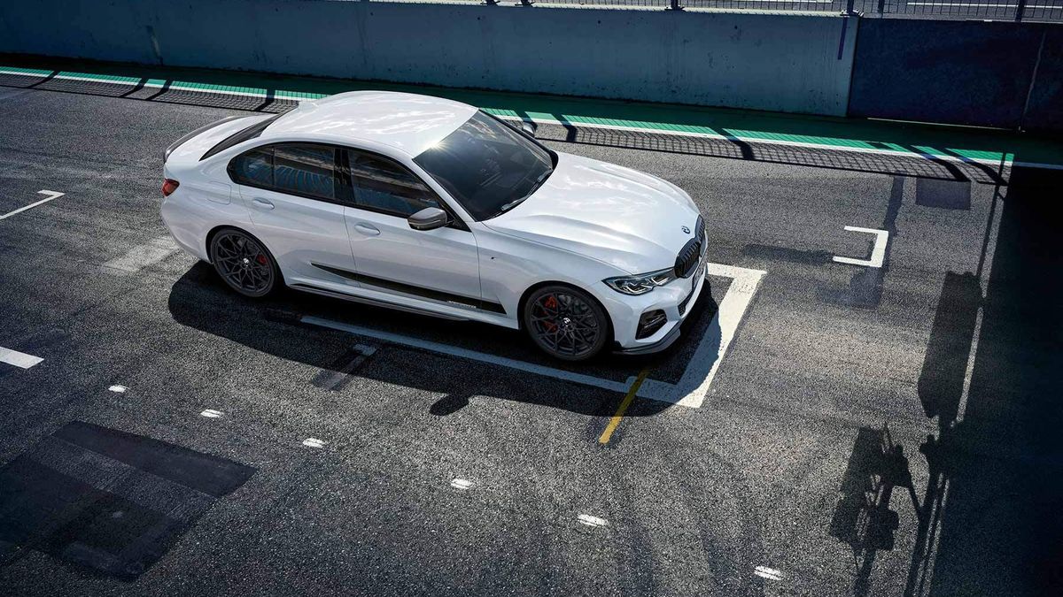 Seria 3 z pakietem M-Performance. Najostrzejsze wydanie powinno wyglądać podobnie.