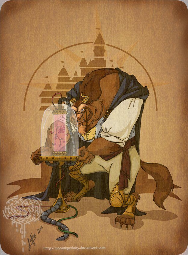 Bohaterowie Disneya w steampunkowym stylu! 3