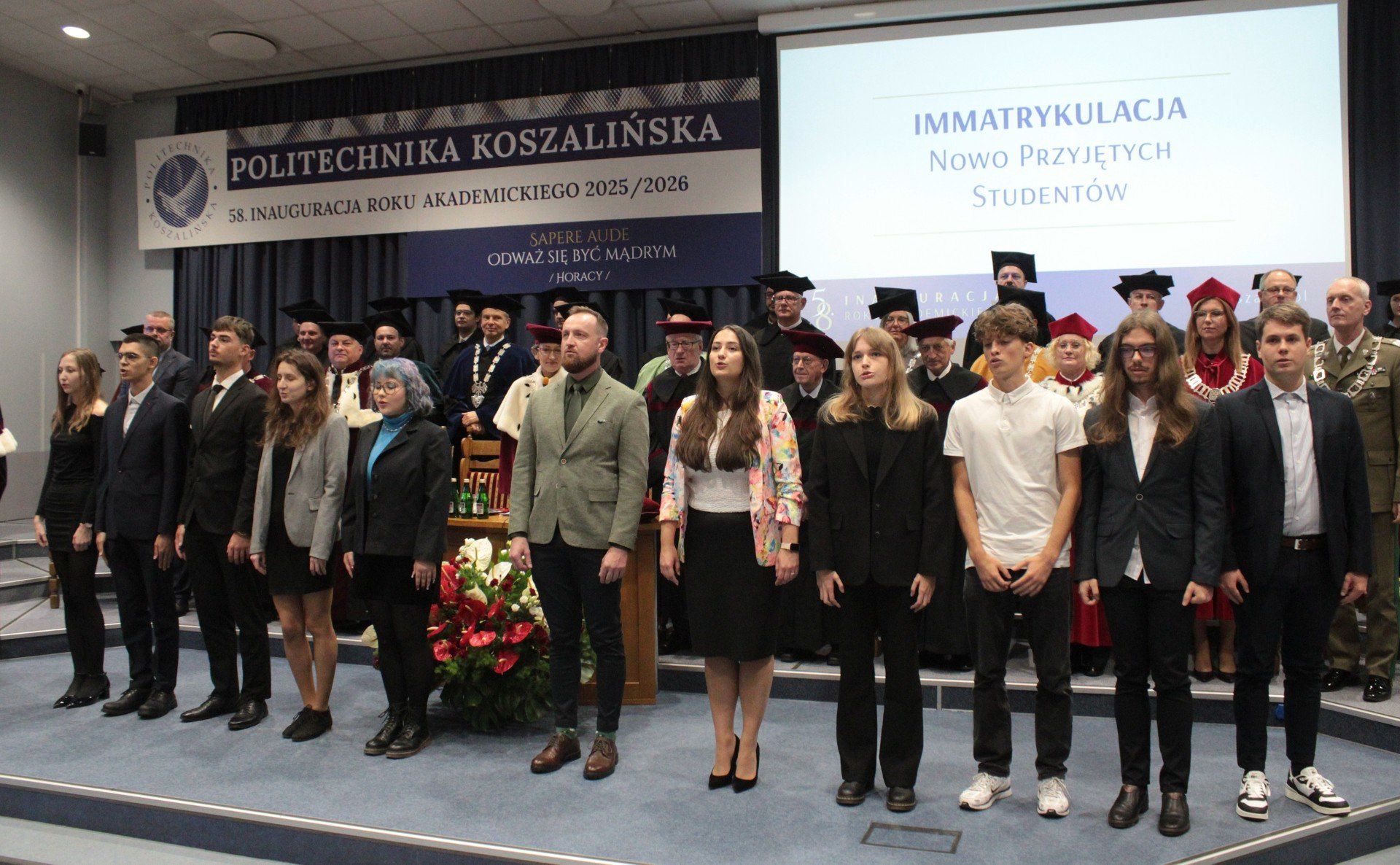 INAUGIRACJA ROKU AKADEMICKIEGO 2025-2026 NA POLITECHNICE KOSZALIŃSKIEJ