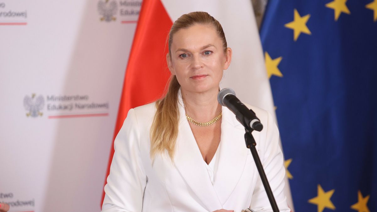 Ministra edukacji Barbara Nowacka