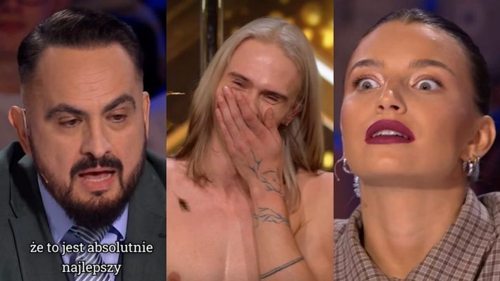 "Złoty przycisk" za taniec na rurze w "Mam talent!"