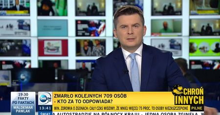"Minuta ciszy" w TVN24. Stacja w ogniu krytyki