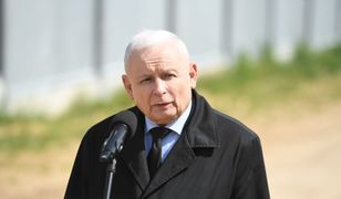 Konferencja z udziałem Kaczyńskiego. Nagle padło pytanie o "lex Tusk"