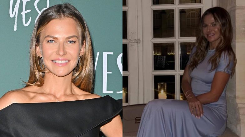 Anna Lewandowska mknie na pokaz Victorii Beckham