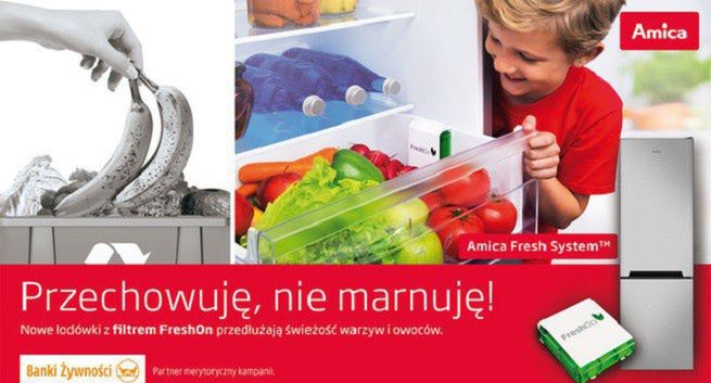 „Przechowuję, nie marnuję!” w kampanii Amiki i Federacji Polskich Banków Żywności (wideo)