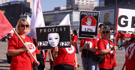 Protest pracowników sądów. Mają dość pracy jak w fabryce