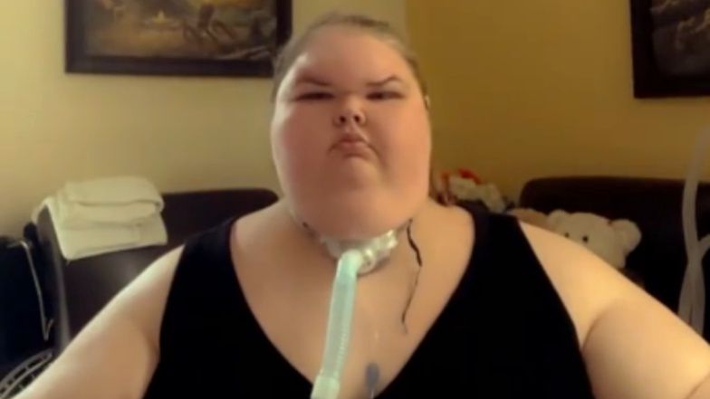 Tammy Slaton z programu "Siostry wielkiej wagi" opublikowała nowe zdjęcia. Fani zaniepokojeni: "Co to za guz na gardle?" (FOTO)