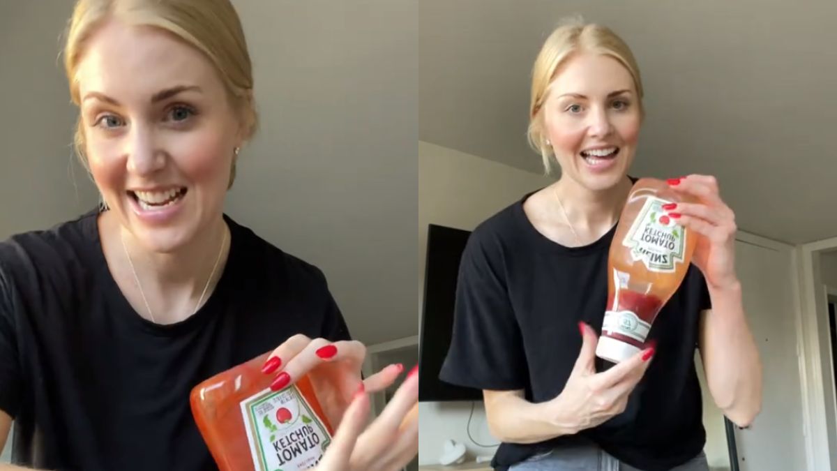 Niezwykły sposób na ketchup. Wypłynie co do ostatniej kropli.