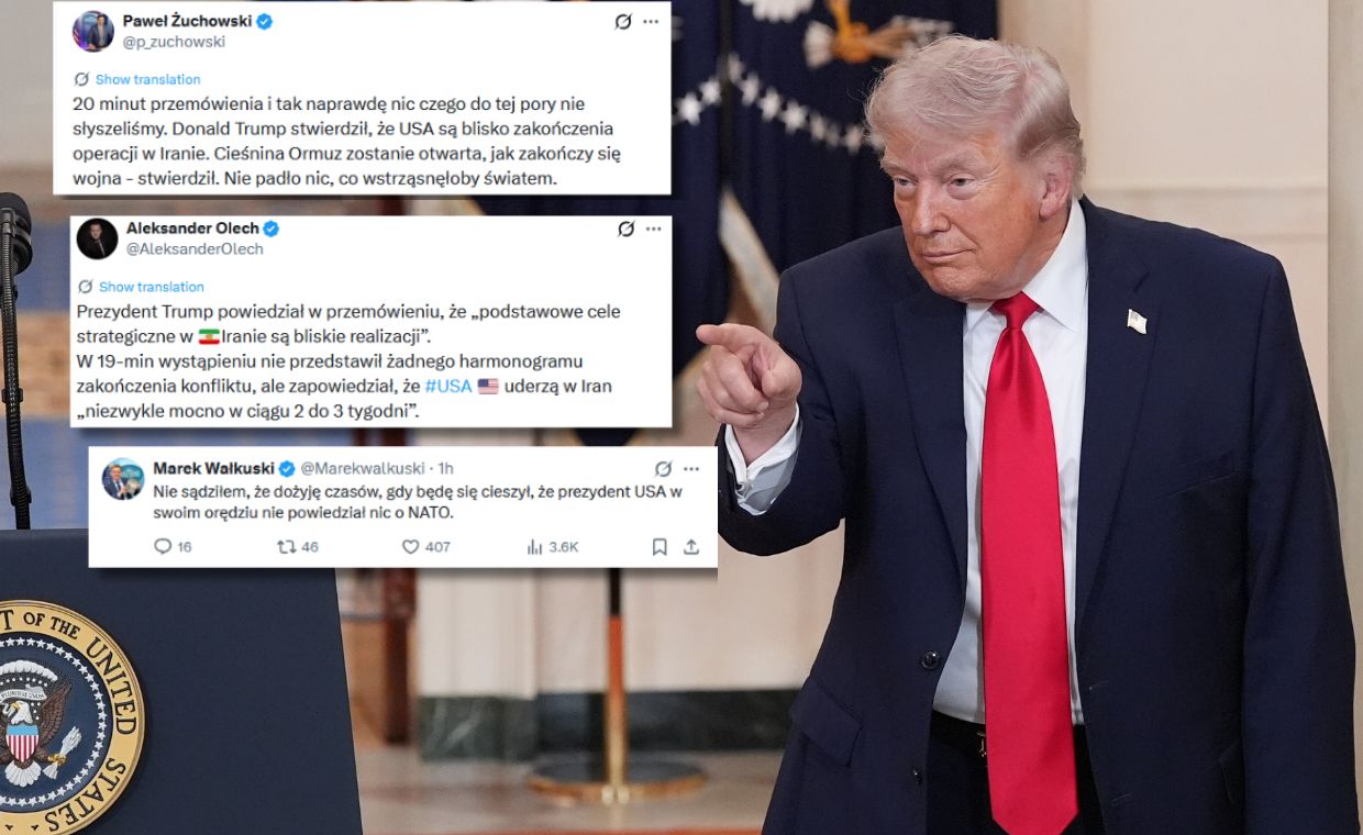 Trump zabrał głos w orędziu. Lawina komentarzy