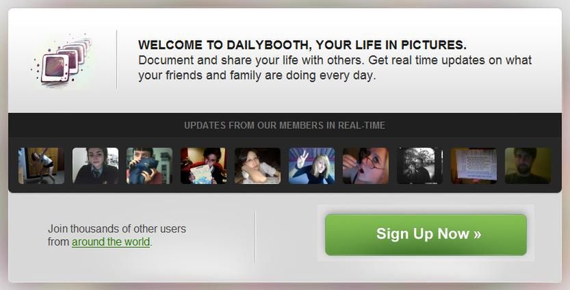DailyBooth - przekaż informacje za pomocą jednego zdjęcia
