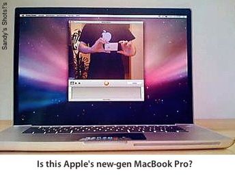 Kolejne zdjęcie "nowego MacBooka"