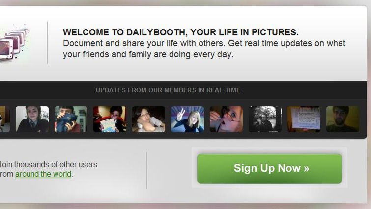 DailyBooth - przekaż informacje za pomocą jednego zdjęcia 1