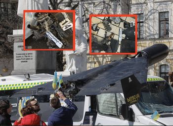 Atak na Ławrę w Kijowie. SBU pokazała szczątki rosyjskiego drona