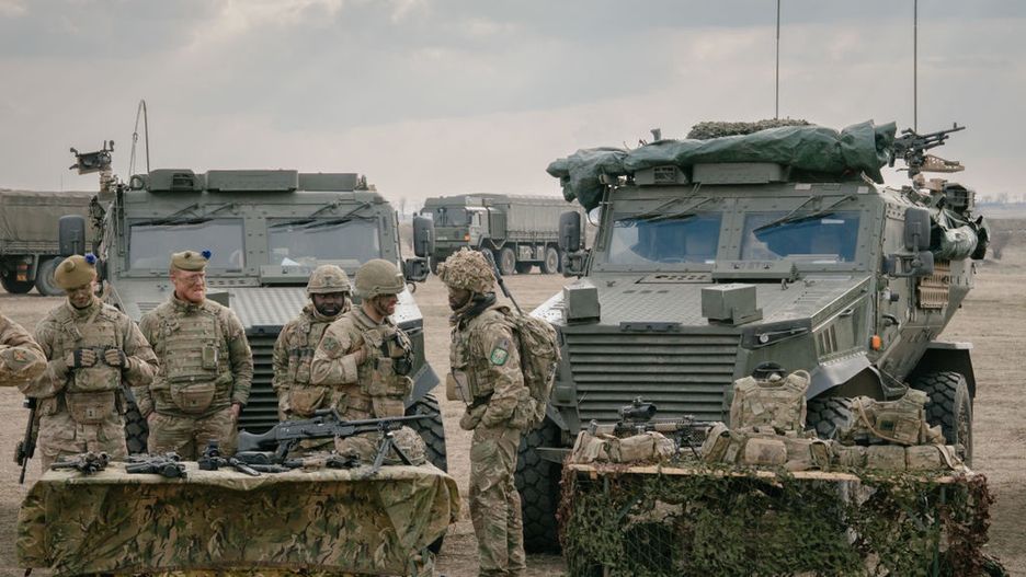 Wojska NATO na ćwiczeniach Steadfast Dart 25