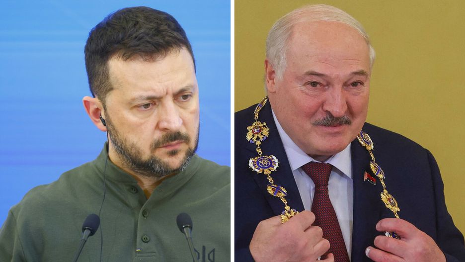 Wołodymyr Zełenski / Alaksandr Łukaszenka