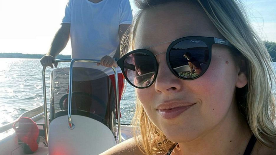 Aleksandra Kwaśniewska wypoczywa z mężem na Mazurach