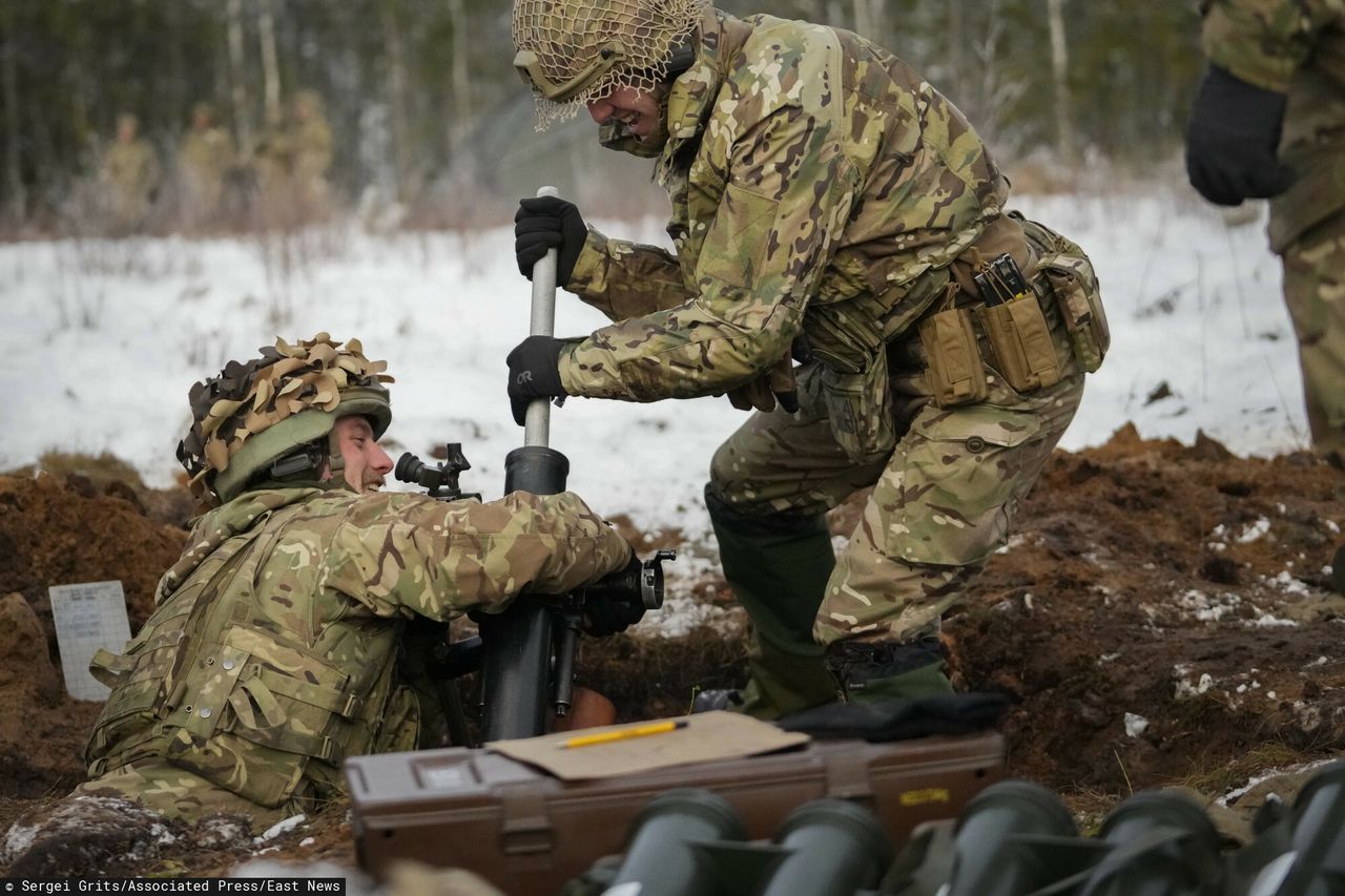 Ukraińscy droniarze "rozbili" kolumnę NATO na ćwiczeniach. Nauczka dla Polski z tej historii