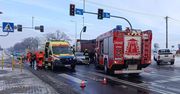 Wypadek na DK91. Interweniowały trzy jednostki