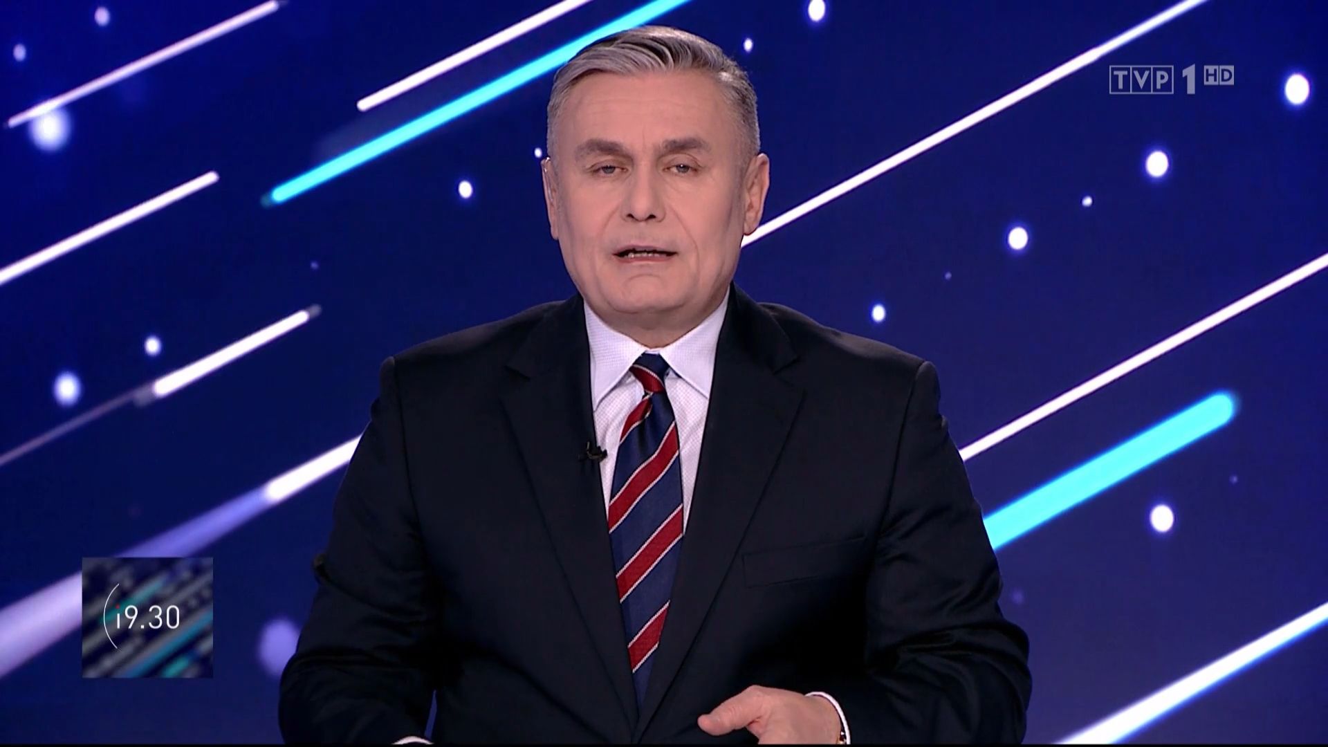 Marek Czyż w programie "19:30", 30.01.2024